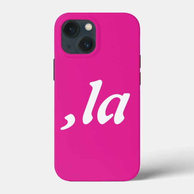 Comma La Kamala Harris - customised text design  Case-Mate iPhone Case (Back)