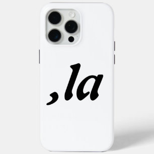 Comma La Kamala Harris - customised text design iPhone 15 Pro Max Case