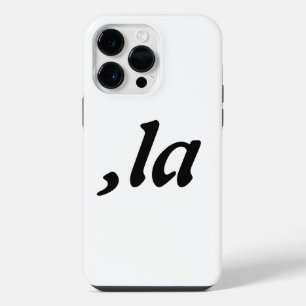 Comma La Kamala Harris - customised text design iPhone 14 Pro Max Case
