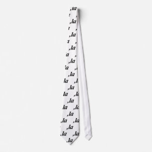 Comma La Kamala Harris - customised text design  Tie