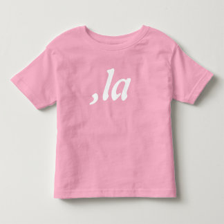 Comma La Kamala Harris - customised text design Toddler T-Shirt
