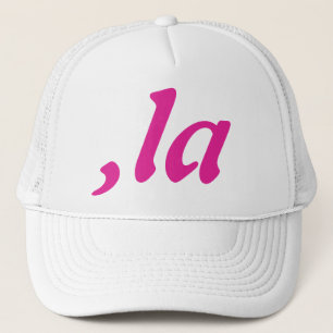 Comma La Kamala Harris - customised text design Trucker Hat