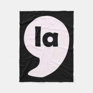 Comma La Kamala Harris For President 2024 Election Fleece Blanket