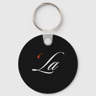 Comma La Kamala Harris Funny Punctuation La Electi Key Ring