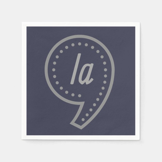 Comma la Kamala Harris Napkin (Front)