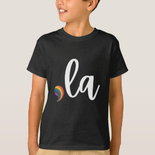 Comma La Kamala Harris Pride Rainbow LGBQ Gay T-Shirt