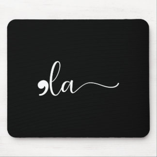 Comma La Kamala Harris Punctuation La Election Vot Mouse Pad