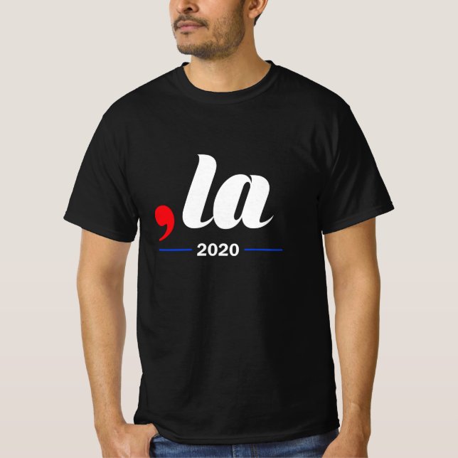 comma la kamala harris T-Shirt (Front)