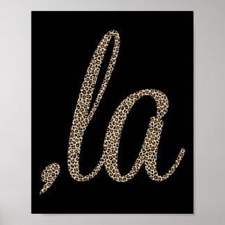 Comma La Leopard Print Funny 