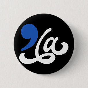 Comma La Madam President Kamala Harris 2024 6 Cm Round Badge