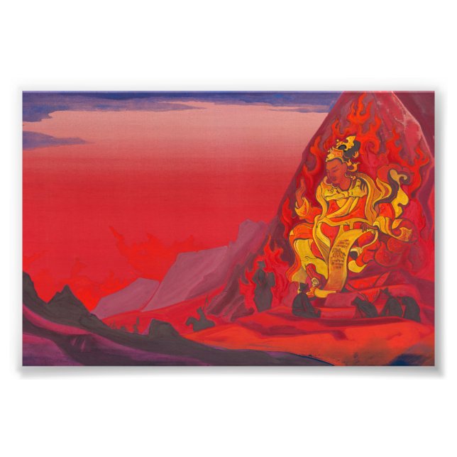 Command of Rigden Djapo by Nicholas Roerich Photo Print (Front)
