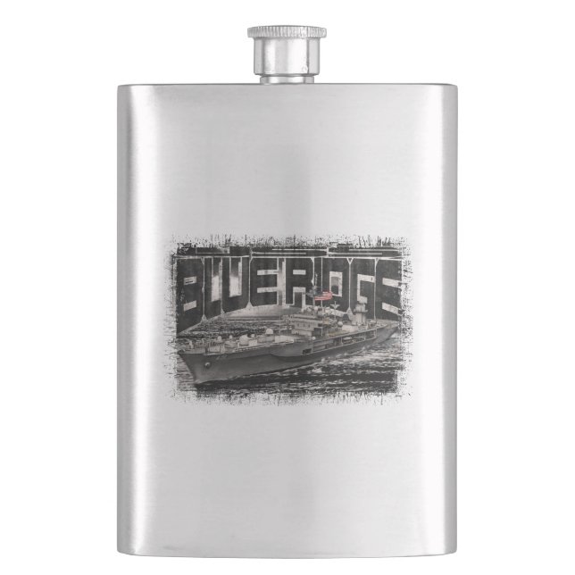 Command ship Blue Ridge Classic Flask (Front)