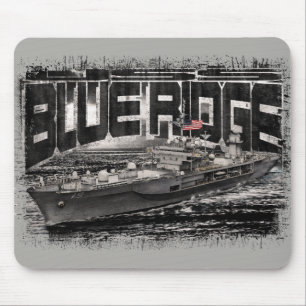 Command ship Blue Ridge Mousepad