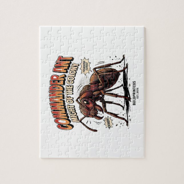 Commander Ant  Jigsaw Puzzle (Vertical)