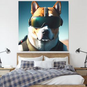 COMMANDER DOG ART PRINT