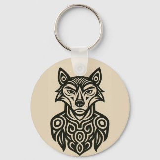 Commander Furry Key Ring