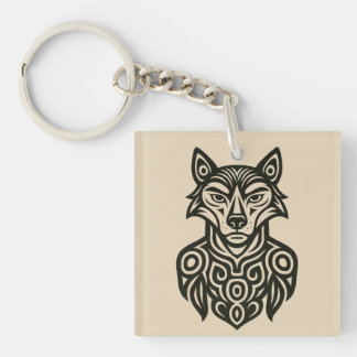 Commander Furry Key Ring