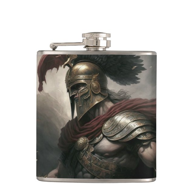 commander hip flask (Front)