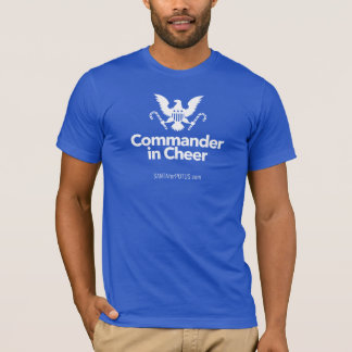 "Commander in Cheer" Unisex Bella Canvas tee