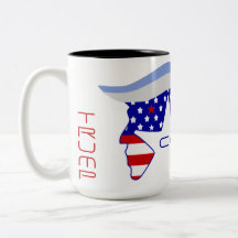 Commander In Chief Trump 2024 Two-Tone Coffee Mug