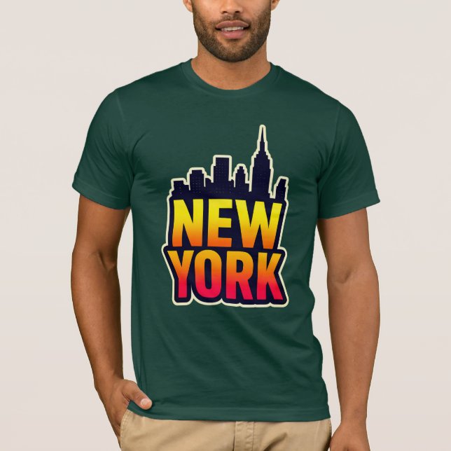 Commanding New York T-Shirt (Front)