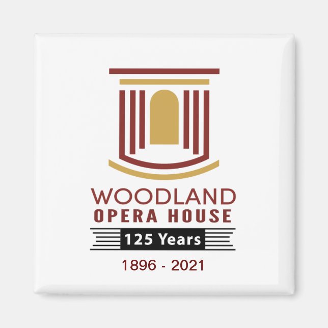 Commemorative 125th Anniversary WOH Magnet  (Front)