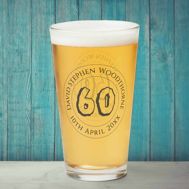 Commemorative Birthday Celebration Personalised Glass (Creator Uploaded)