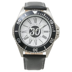 Commemorative Birthday Celebration Personalized Watch