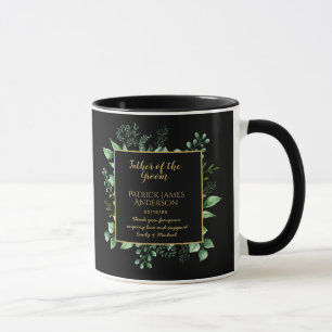Commemorative Father of the Groom Groomsman Custom Mug