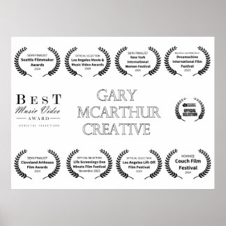 Commemorative Laurels Poster