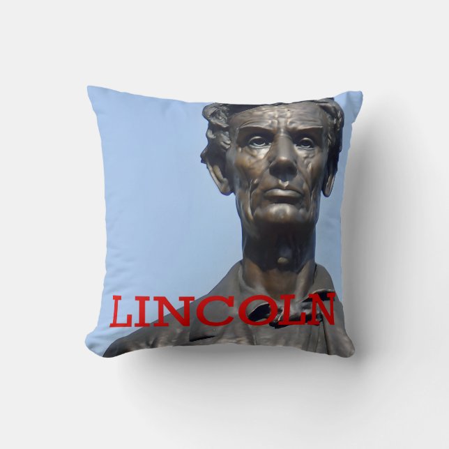 Commemorative Lincoln / Lytle Park Throw Pillow (Front)