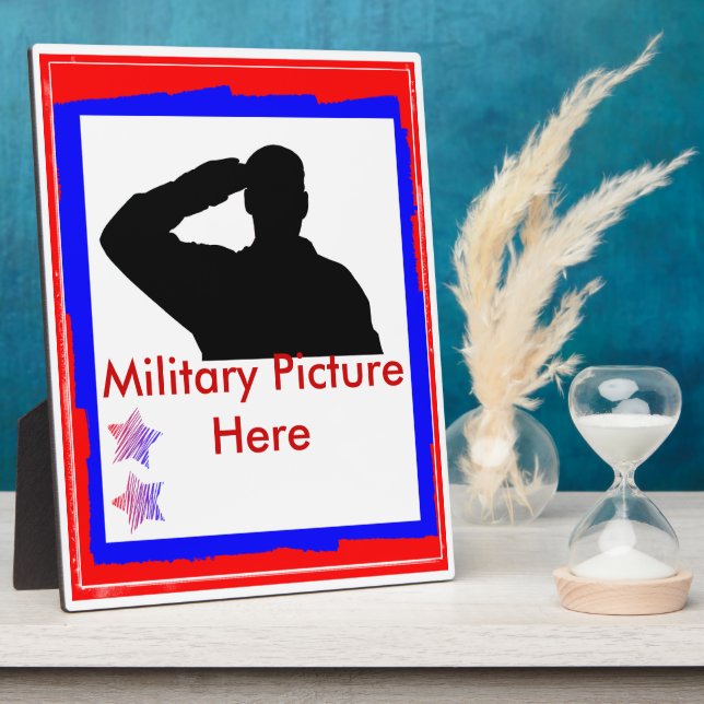 Commemorative Patriotic Plaque (Side)