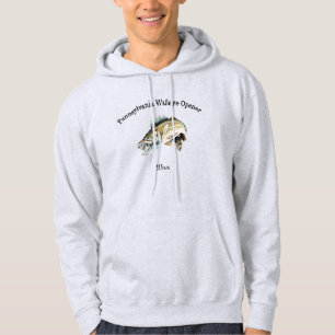 Commemorative Pennsylvania Walleye Fishing Opener Hoodie