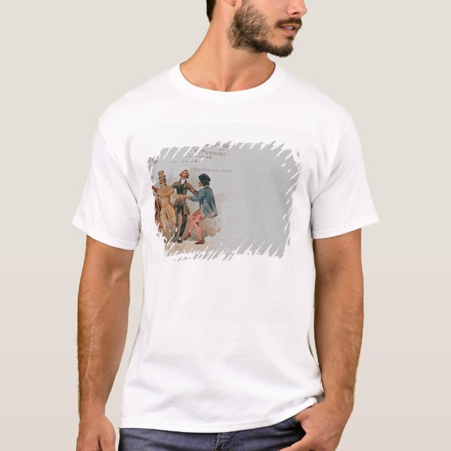 Commemorative Postcard of the opera 'La T-Shirt (Front)