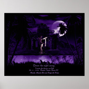 Commemorative Toreador Ball and Art Auction Poster