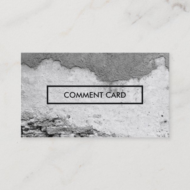 comment card city wall (Front)