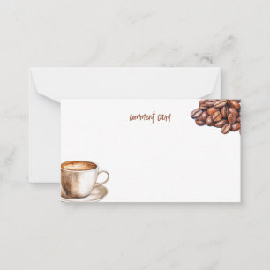 Comment Card Coffee and Conversation