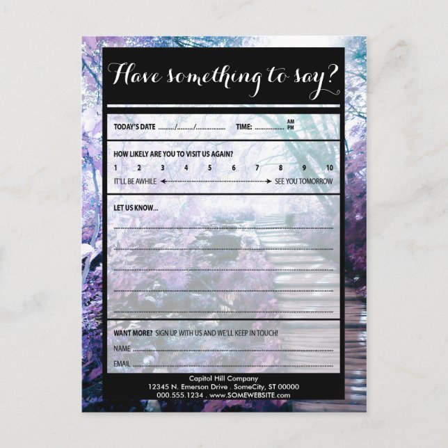 comment card (leapdaze 1) (Front)