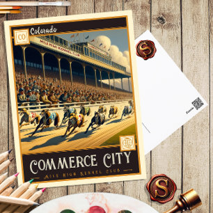 Commerce City, Colorado Vintage Postcard