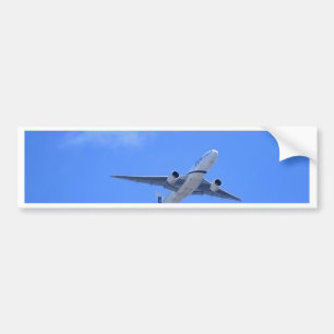 Commercial Airliner Bumper Sticker
