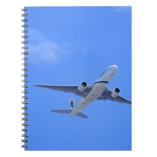 Commercial Airliner Spiral Notebook