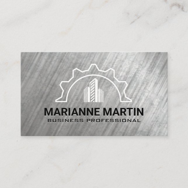 Commercial Buildings | Property Development  Business Card (Front)