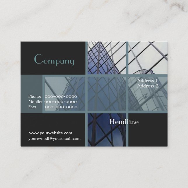 Commercial Business Card (Front)