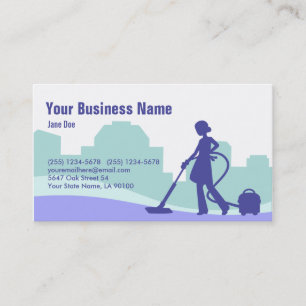 Commercial Cleaning Business Card