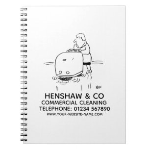 Commercial Cleaning Promotional Notebook