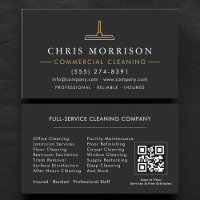 Commercial Cleaning QR Code