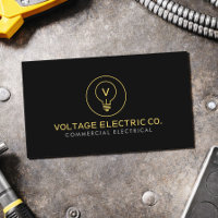 Commercial Electrician Professional Black