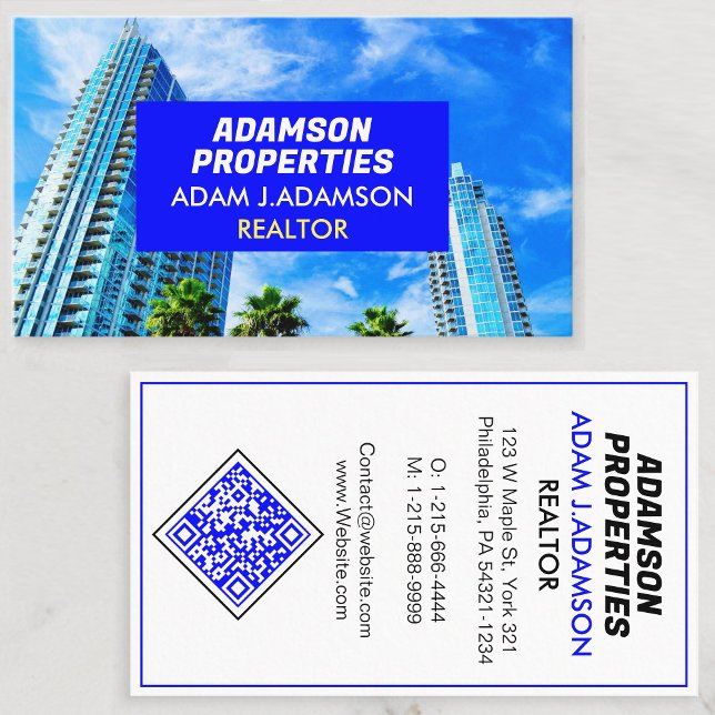 Commercial Property - Professional Real Estate Business Card (Creator Uploaded)