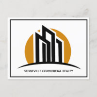 Commercial Real Estate Company Simple Chic Custom