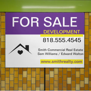 Commercial Real Estate Development for Sale Banner